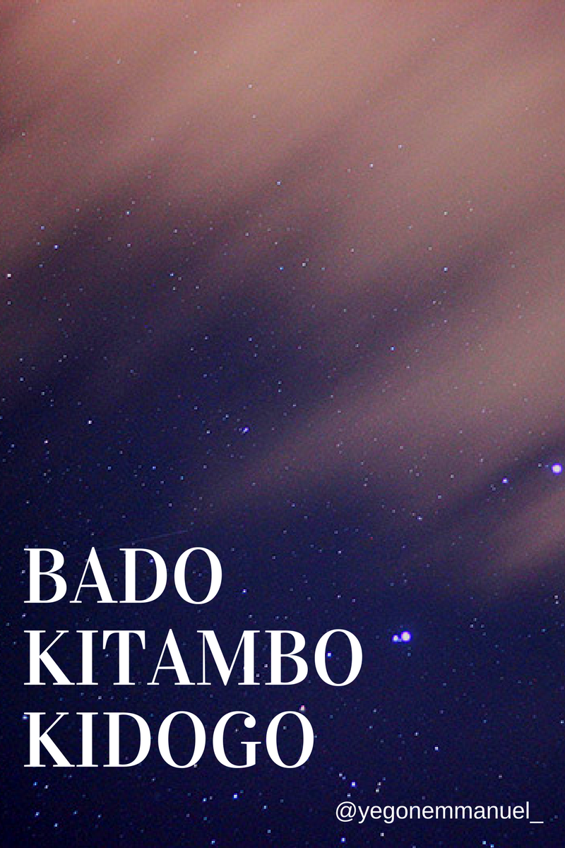 Bado Kitambo Kidogo