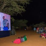 Eldoret Film Festival travelling cinema screening at Lokna Village, West Pokot County on 22nd November, 2023
